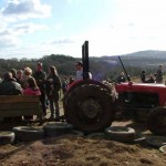 The Tractor Ride at Embercombe Open Day