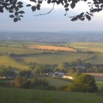 The view from Haldon Hill
